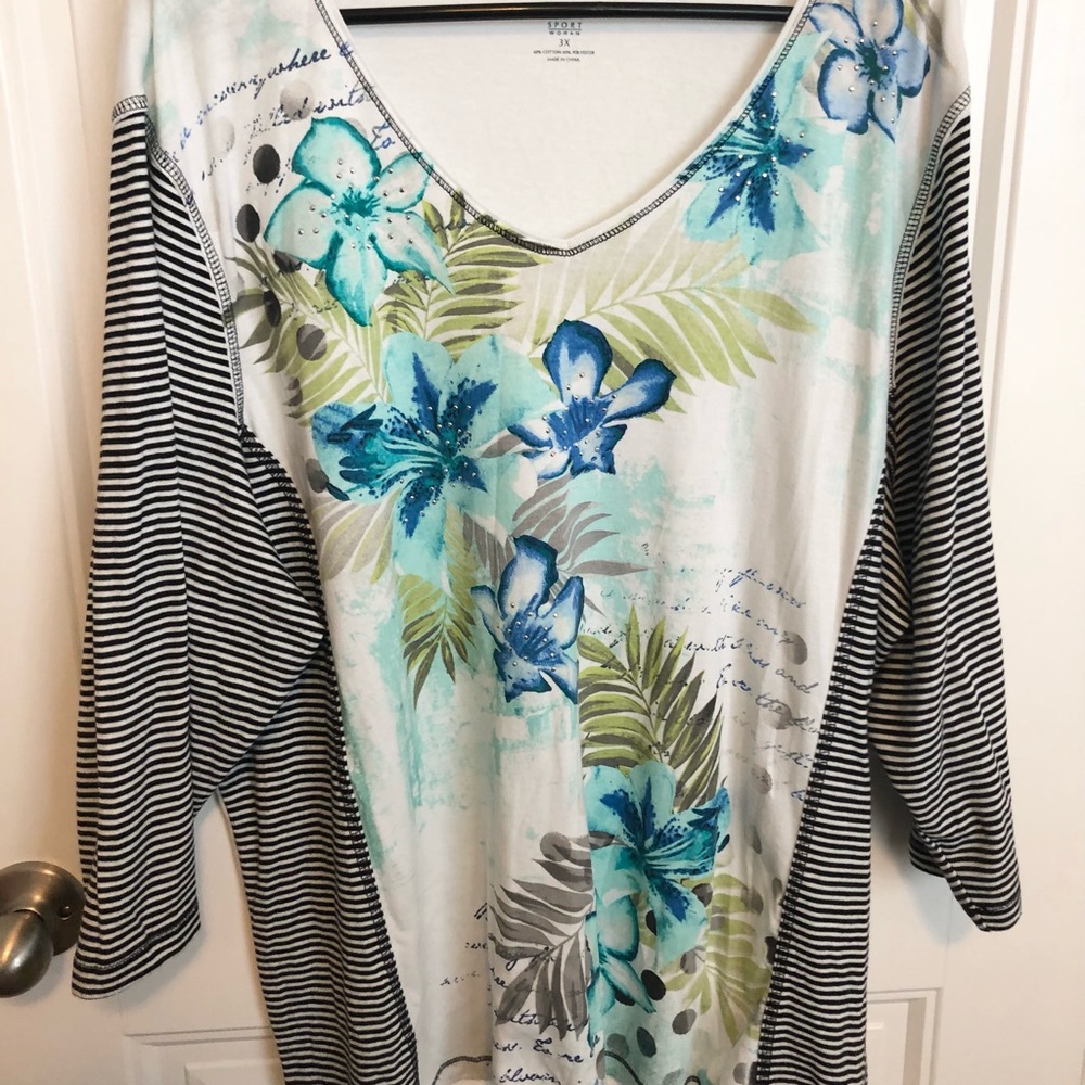 💥3 for $18 Karen Scott Top—Size 3X